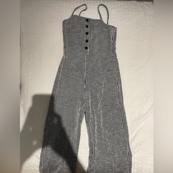 Caution to the wind Wide leg Jumpsuit Size Small - Picture 1 of 5